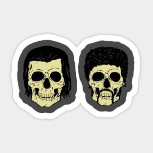 Skull Fiction Sticker